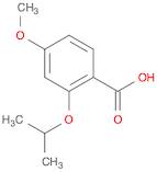 4-methoxy-2-(propan-2-yloxy)benzoic Acid