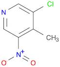 3-Chloro-4-methyl-5-nitropyridine