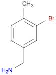 (3-bromo-4-methylphenyl)methanamine