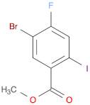 methyl 5-bromo-4-fluoro-2-iodo-benzoate