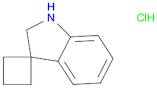 Spiro[cyclobutane-1,3'-indoline] Hydrochloride