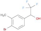 1-(4-Bromo-3-methylphenyl)-2,2,2-trifluoroethan-1-ol