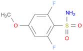 2,6-difluoro-4-methoxybenzene-1-sulfonamide