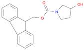 (9H-Fluoren-9-yl)methyl 3-hydroxypyrrolidine-1-carboxylate