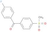 (4-fluorophenyl)(4-methanesulfonylphenyl)methanone