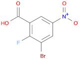 3-Bromo-2-fluoro-5-nitrobenzoic Acid