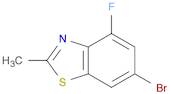 6-bromo-4-fluoro-2-methyl-1,3-benzothiazole