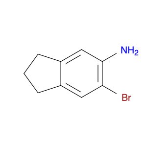 6-Bromo-2,3-dihydro-1H-inden-5-amine