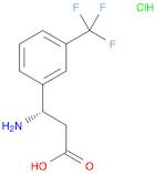 (3S)-3-Amino-3-[3-(trifluoromethyl)phenyl]propanoic acid hydrochloride