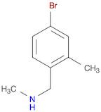 [(4-Bromo-2-methylphenyl)methyl](methyl)amine