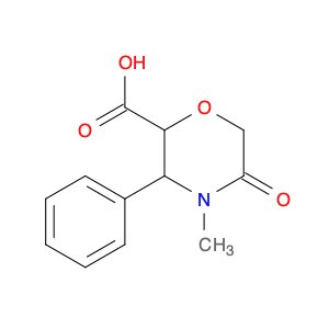 4-Methyl-5-oxo-3-phenylmorpholine-2-carboxylic acid