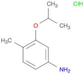 4-methyl-3-(propan-2-yloxy)aniline hydrochloride