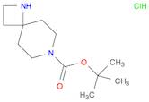 tert-butyl 1,7-diazaspiro[3.5]nonane-7-carboxylate;hydrochloride