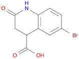 6-Bromo-2-oxo-1,2,3,4-tetrahydroquinoline-4-carboxylic Acid