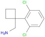 [1-(2,6-Dichlorophenyl)cyclobutyl]methanamine