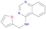 N-(furan-2-ylmethyl)quinazolin-4-amine