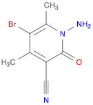 1-Amino-5-bromo-4,6-dimethyl-2-oxo-1,2-dihydropyridine-3-carbonitrile