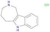 1H,2H,3H,4H,5H,6H-azepino[4,3-b]indole hydrochloride