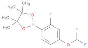 4-Difluoromethoxy-2-fluorobenzeneboronic Acid Pinacol Ester