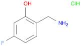 2-(aminomethyl)-5-fluorophenol hydrochloride