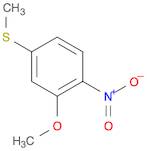 2-methoxy-4-(methylsulfanyl)-1-nitrobenzene