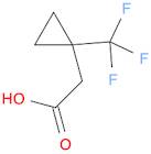 2-[1-(trifluoromethyl)cyclopropyl]acetic acid