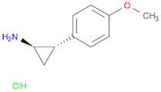 rac-(1R,2S)-2-(4-methoxyphenyl)cyclopropan-1-amine hydrochloride