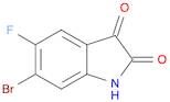 6-bromo-5-fluoro-2,3-dihydro-1H-indole-2,3-dione