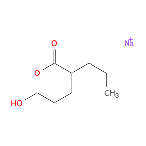 sodium 5-hydroxy-2-propylpentanoate