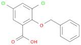 2-(Benzyloxy)-3,5-dichlorobenzoic Acid