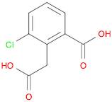 2-(carboxymethyl)-3-chlorobenzoic Acid