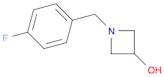 1-[(4-fluorophenyl)methyl]azetidin-3-ol