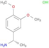 (1S)-1-(3,4-dimethoxyphenyl)ethan-1-amine hydrochloride