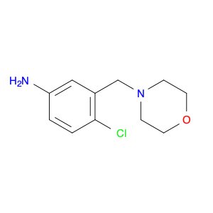 4-Chloro-3-(morpholinomethyl)aniline