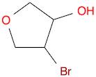 4-bromooxolan-3-ol