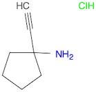 1-ethynylcyclopentan-1-amine hydrochloride