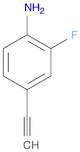 4-ethynyl-2-fluoroaniline