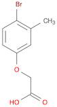 2-(4-bromo-3-methylphenoxy)acetic acid