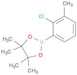 (2-chloro-3-methylphenyl)-4,4,5,5-tetramethyl-1,3,2-dioxaborolane