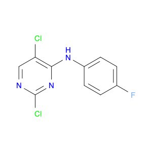 2,5-Dichloro-N-(4-fluorophenyl)pyrimidin-4-amine