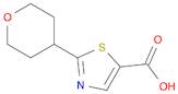 2-(OXAN-4-YL)-1,3-THIAZOLE-5-CARBOXYLIC ACID