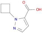 1-Cyclobutyl-1H-pyrazole-5-carboxylic acid