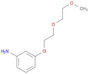 3-(2-(2-methoxyethoxy)ethoxy)aniline