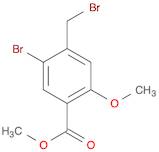 methyl 5-bromo-4-(bromomethyl)-2-methoxybenzoate