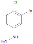 (3-bromo-4-chlorophenyl)hydrazine