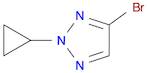 4-Bromo-2-cyclopropyl-2H-1,2,3-triazole