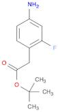 tert-butyl 2-(4-amino-2-fluorophenyl)acetate