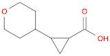 2-(oxan-4-yl)cyclopropane-1-carboxylic acid