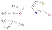 2-BROMO-4-((TERT-BUTYLDIMETHYLSILYLOXY)METHYL)THIAZOLE