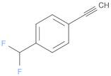 1-(difluoromethyl)-4-ethynylbenzene